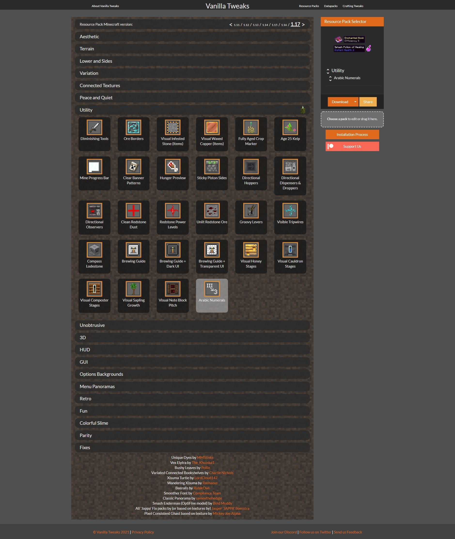 (리소스팩) 유틸리티성으로 추천하는 리소스팩 - 마인크래프트 채널