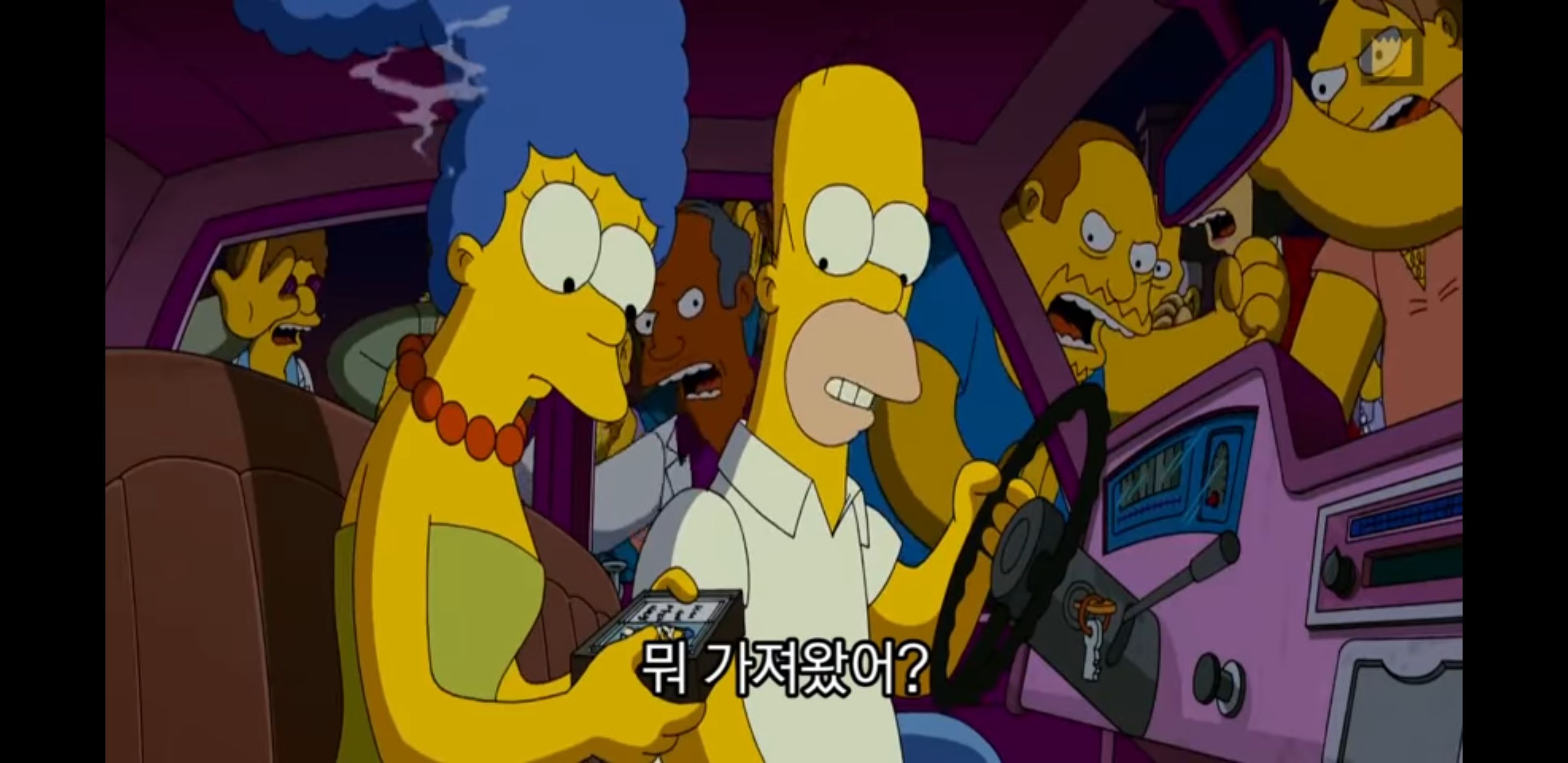 심슨 역퐁퐁 - 유머 채널, image size:2960x1440