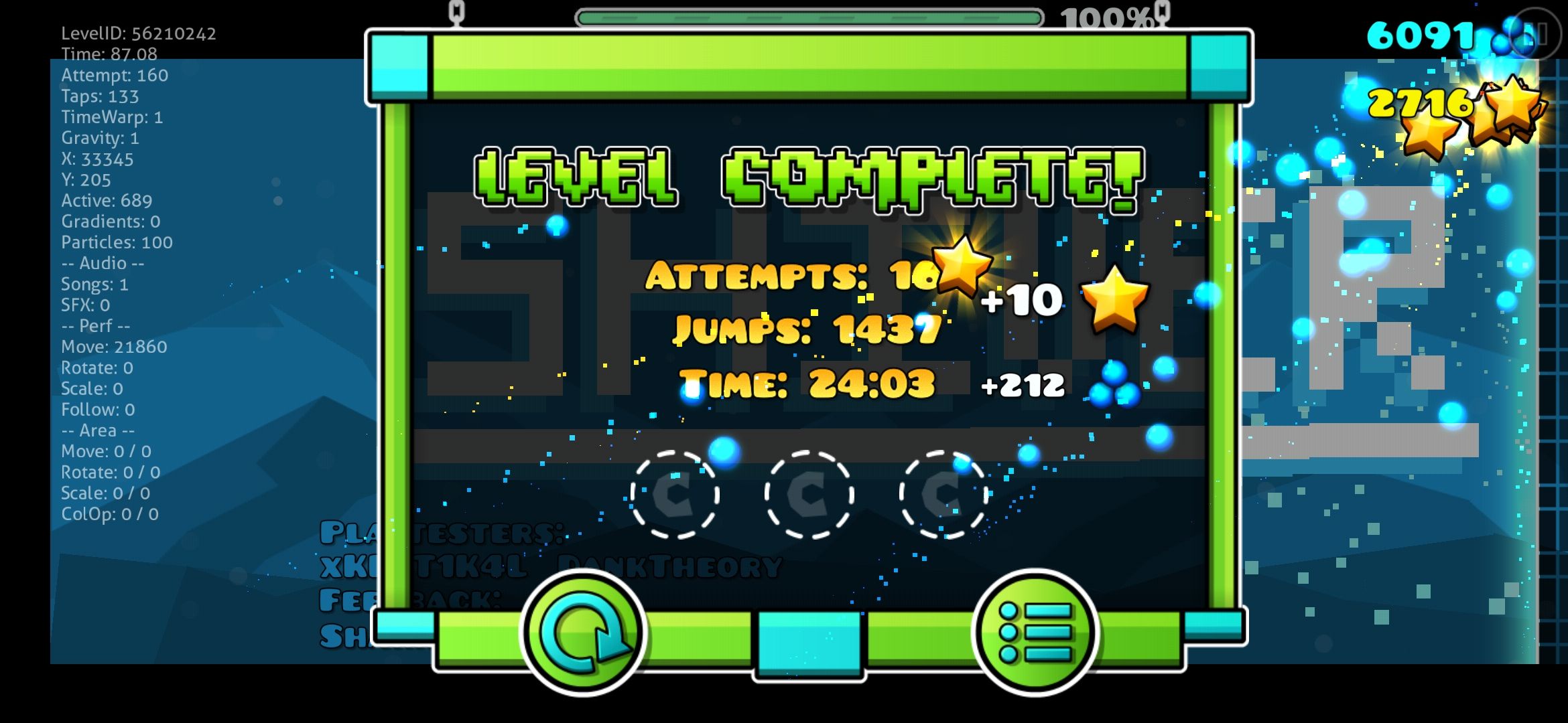 쉬벌 6974 - 지오메트리 대시 채널