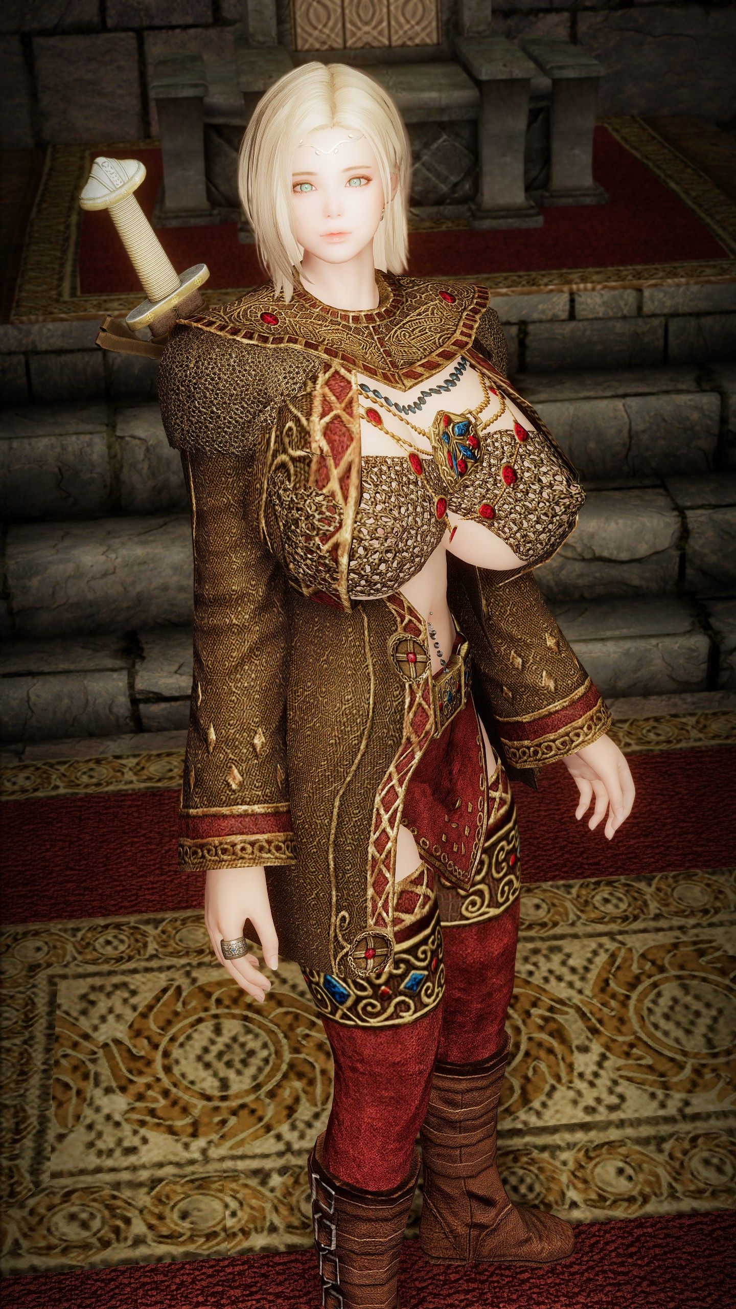 모노리스 성채 NPC들 리텍한 게 아까워서 - 툴리우스 채널