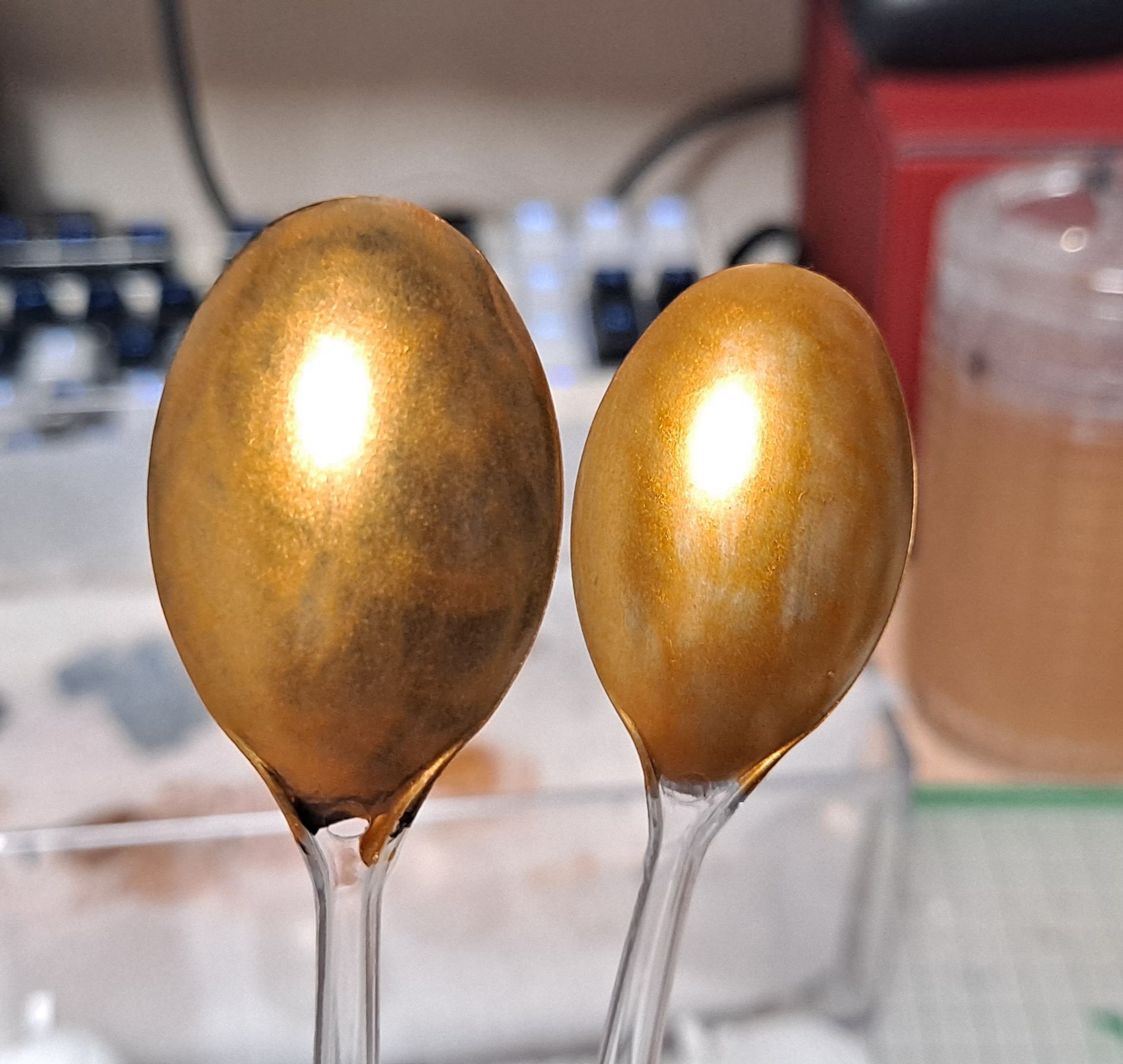 시타델, 바예호 금색 비교 및 무광바니쉬 붓 테스트 - 프라모델 채널