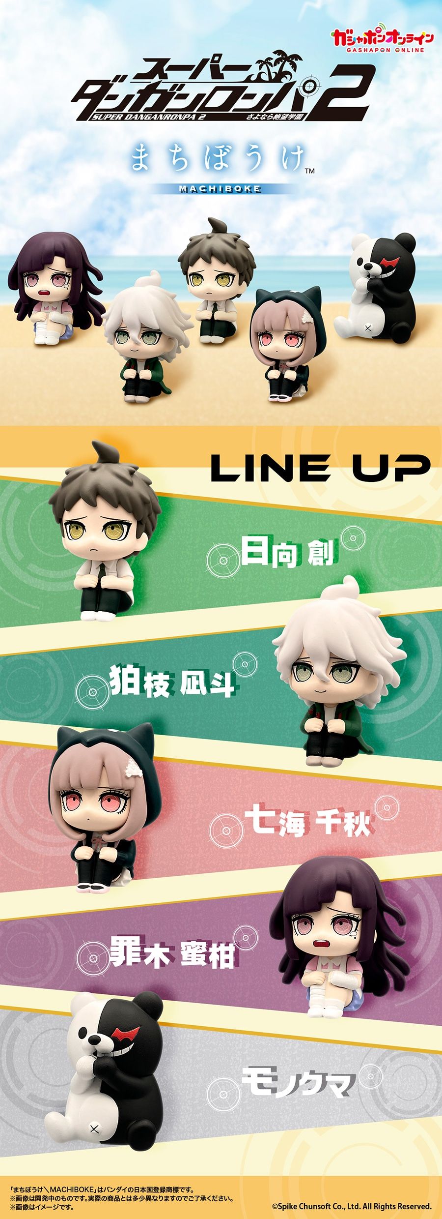 일본 반다이 가샤폰 온라인 슈퍼 단간론파 2 언제오려나 - 프라모델 채널